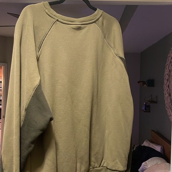 Army Green XL men’s Nike crew neck hoodie never worn - Picture 2 of 4